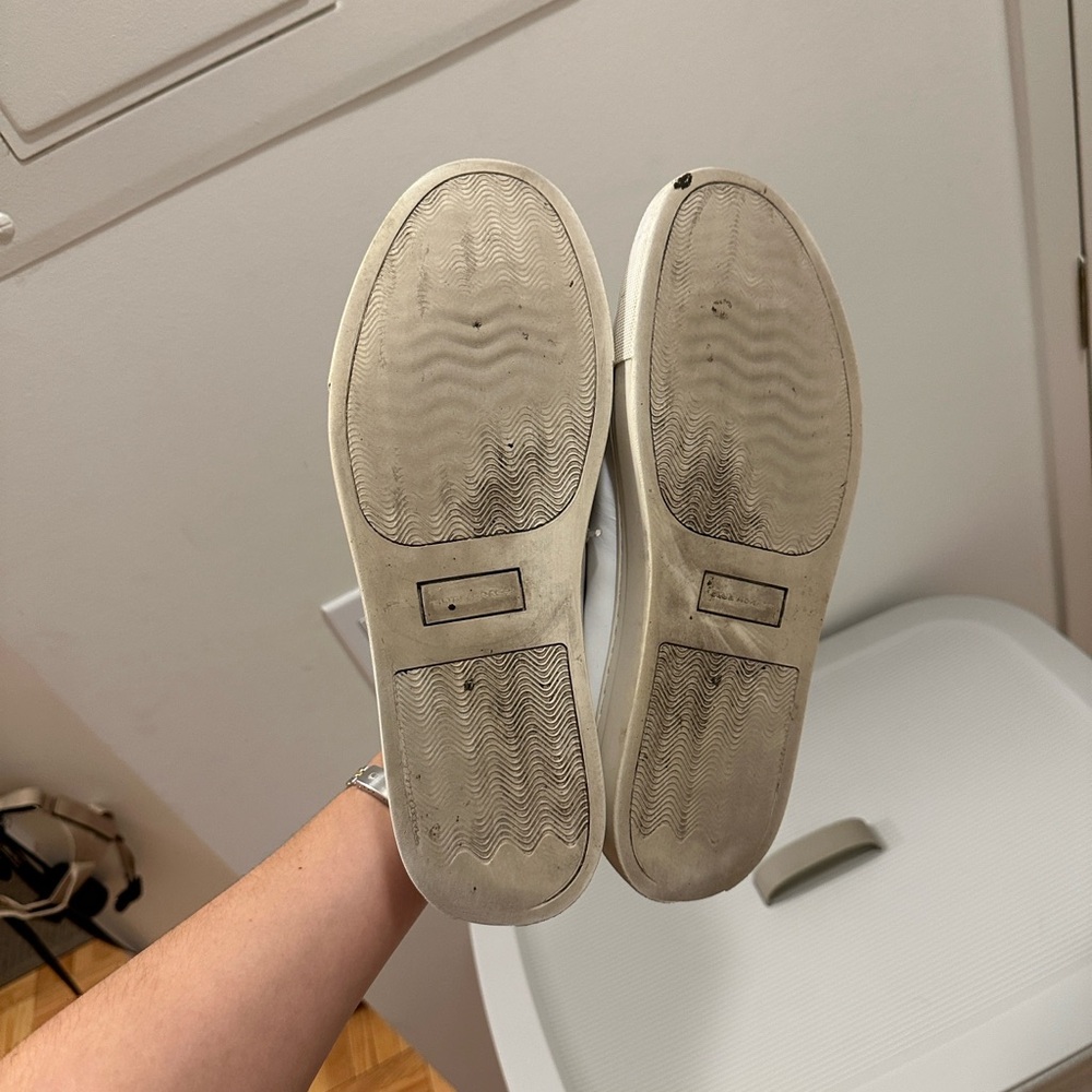 Club Monaco White Leather Sneakers - Picture 11 of 11